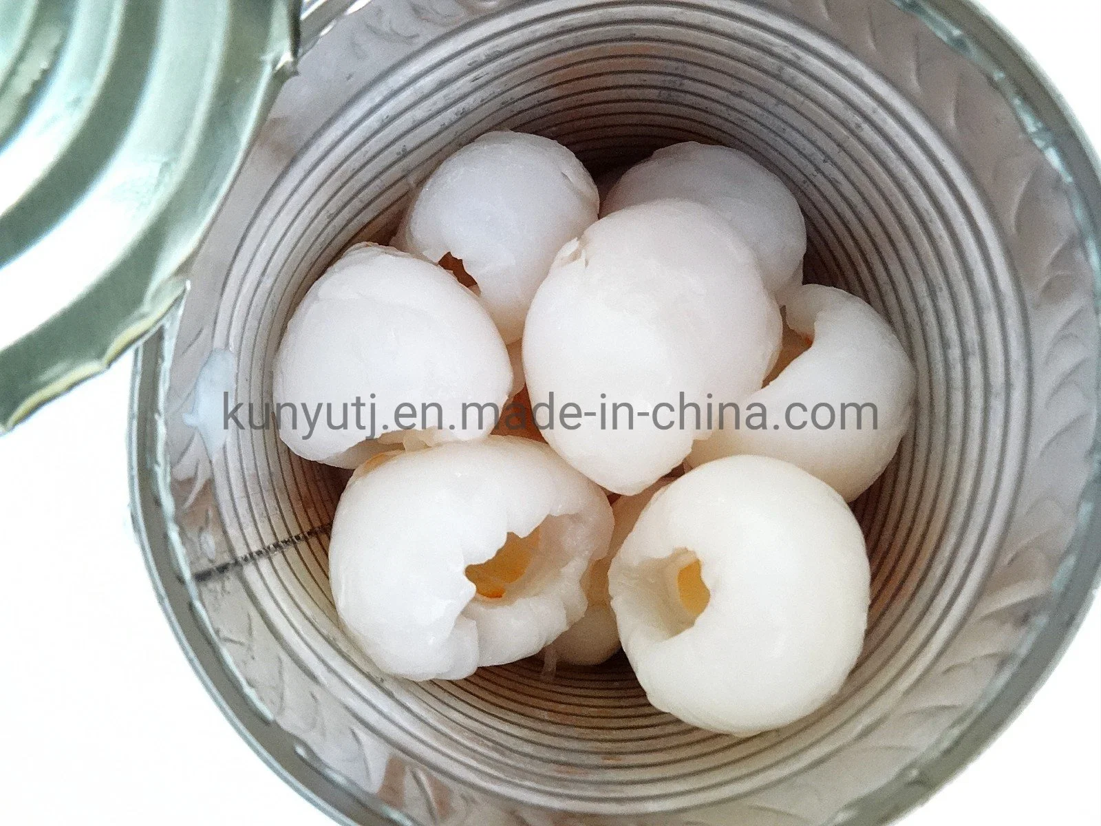 New Crop Chinese Canned Fruit Canned Lychees Whole in Light Syrup