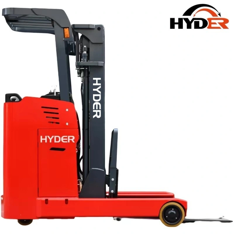 3.0t 3000kg Standing Reach Electric Forklift Truck 48V Battery