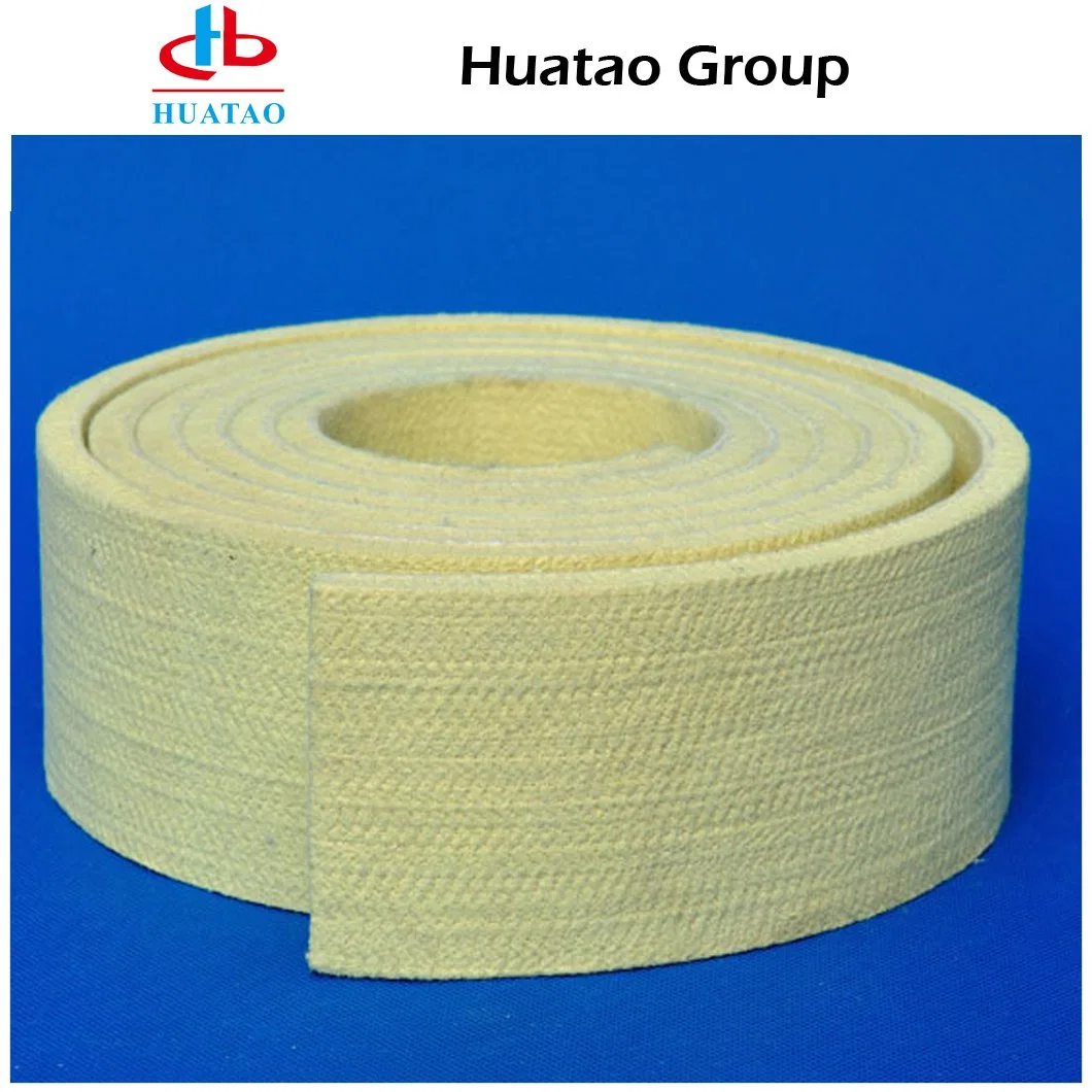 Pbo+Kevlar Seamless Ring Conveyor Felt Kevlar Endless Belt for Aluminum Extrusion