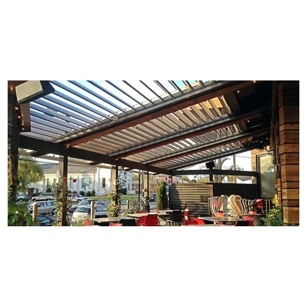 Prima Outdoor Louvered Pergola Aluminum Outdoor Deck Garden Adjustable Roof Patio Gazebo