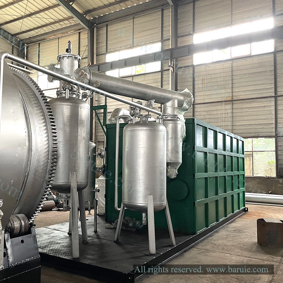 Beauty Design 100kg Small Scale Mobile Tyre Pyrolysis Plant Cost
