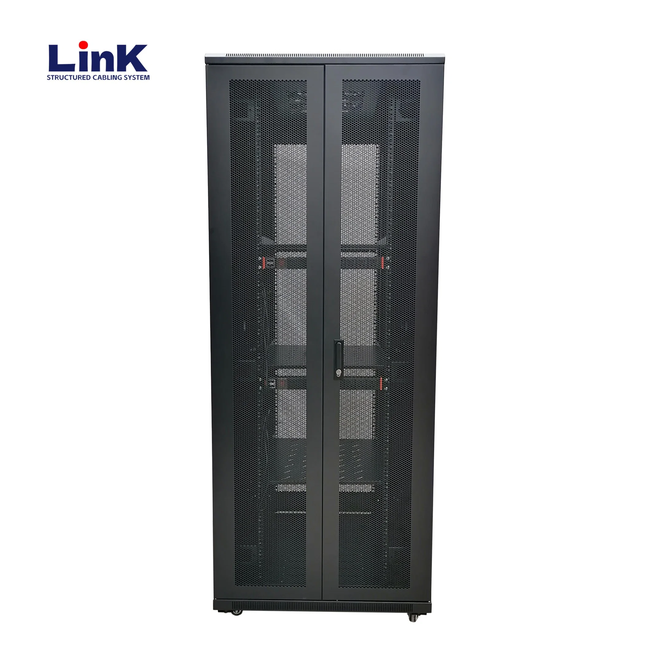 Armoire système de réseau informatique sur pied 19 pouces montée en rack Rack de serveurs