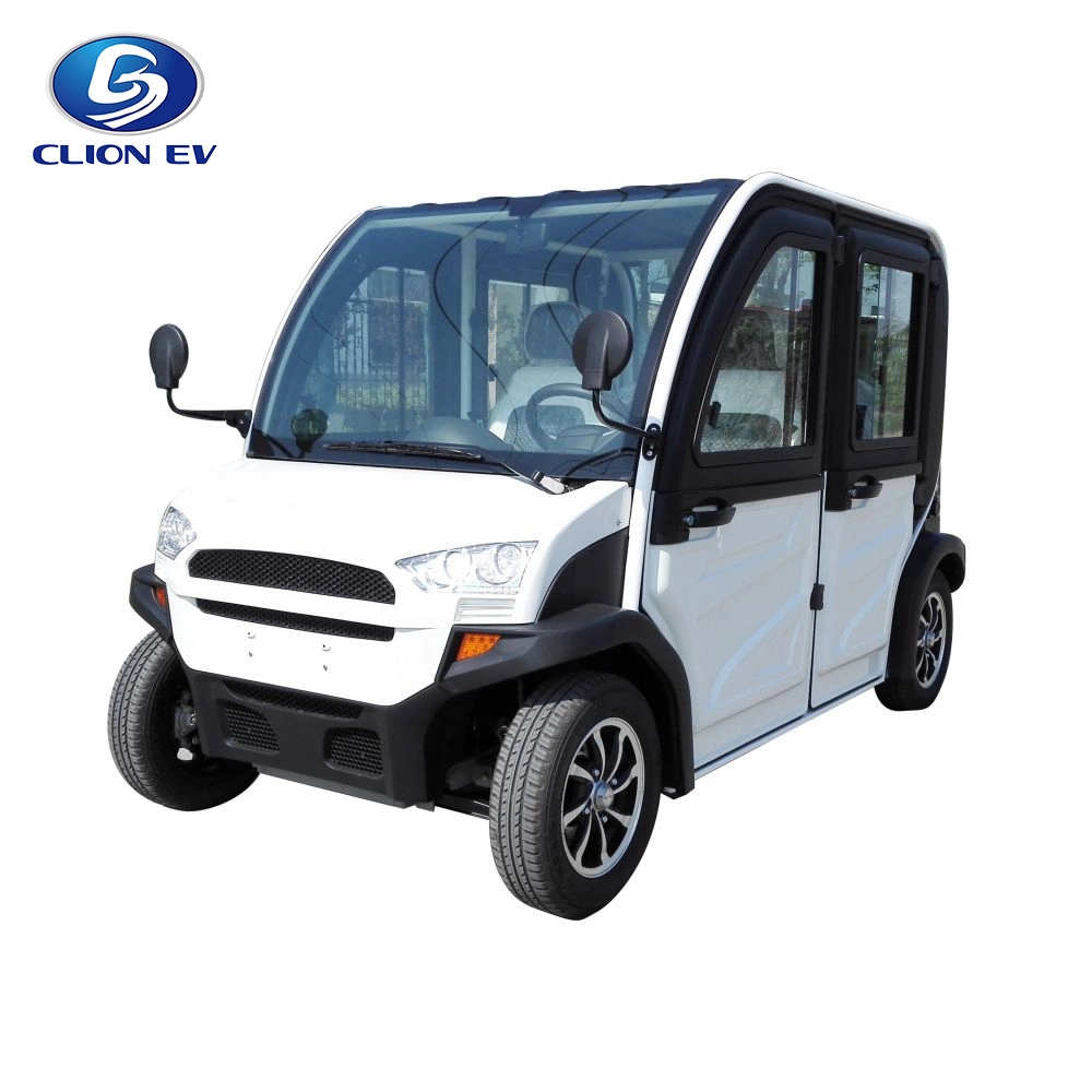 Safety Driving 4 Passenger Mini Electric Neighborhood Eco-Friendly Car