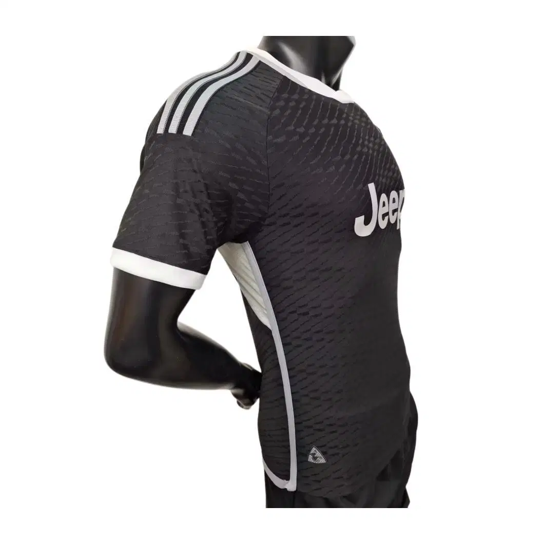 2023/2024 Soccer Jerseys Men' S Player Version de la Juventus Football noir de l'usure