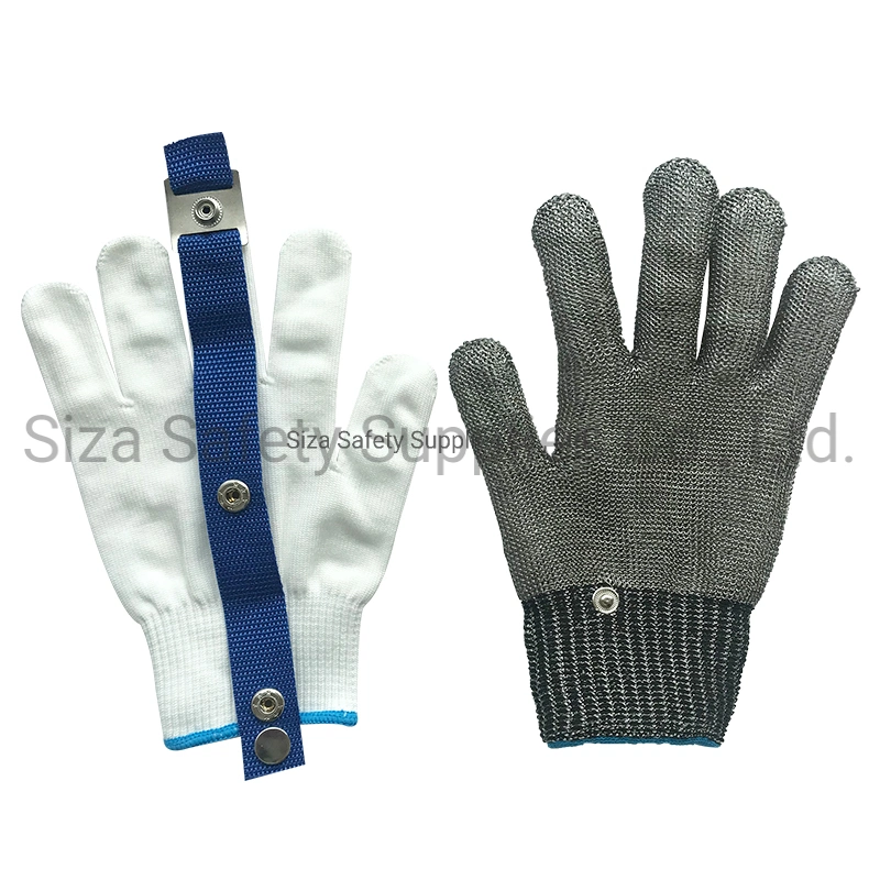 Industrial Stainless Steel Cut Resistant Steel Wire Mesh Safety Protective Working Glove