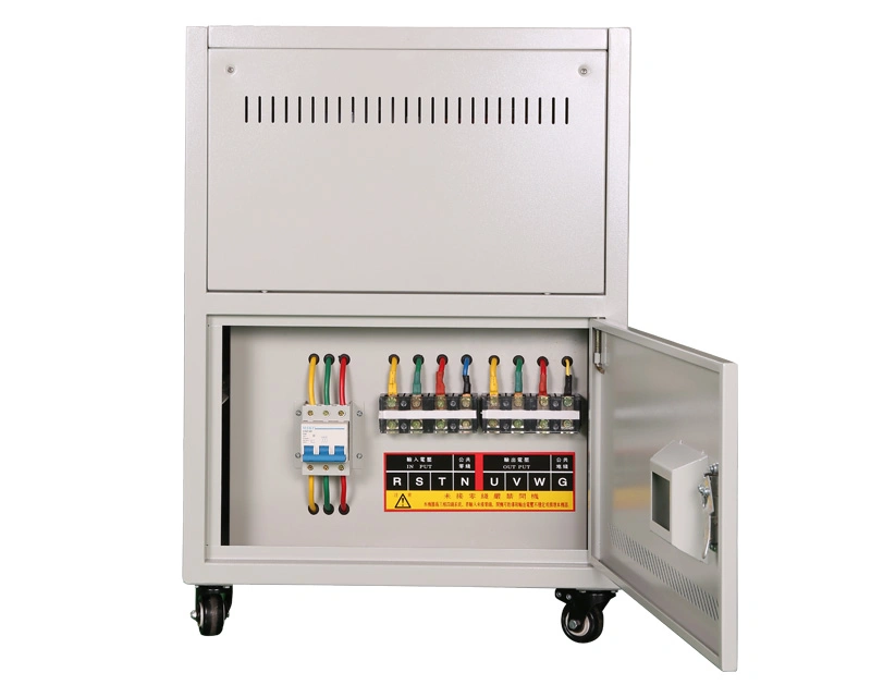 150kVA AVR Three Phase AC Full Automatic High Precison Servo Voltage Stabilizer 380V 415V