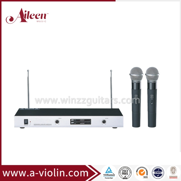 Fixed Channel FM VHF Handheld Mic Wireless Microphone (AL-SE2021)