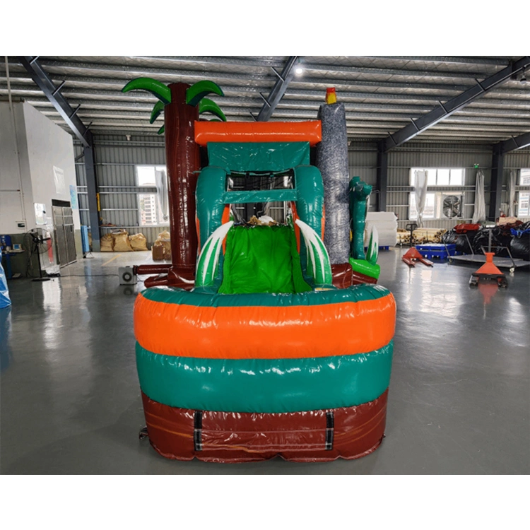 Dinosaur Theme Children's Playground Hot Sale Inflatable Bouncer Slide