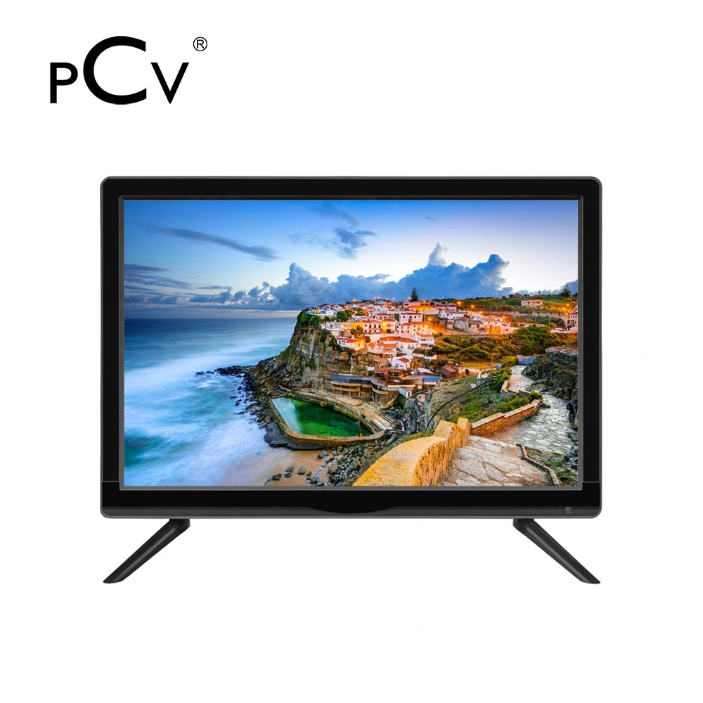 Écran plat de télévision fabriqués en Chine ou de la Malaisie TV LCD 22 téléviseurs LED 24 pouces HD 2K UHD TV LCD à LED