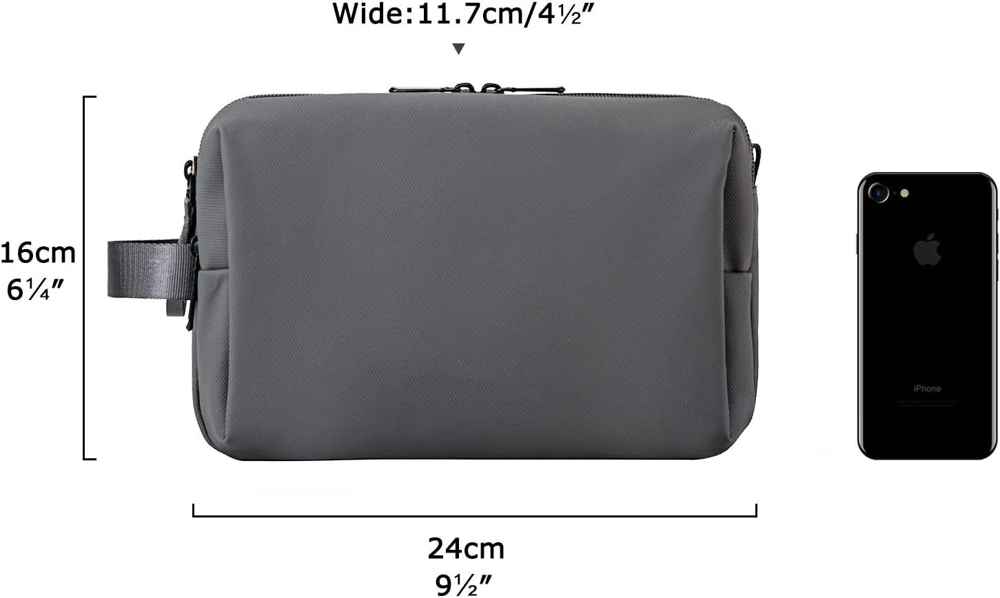 Men Fashion Water-Resistant Toiletry Bag Toiletries Accessories