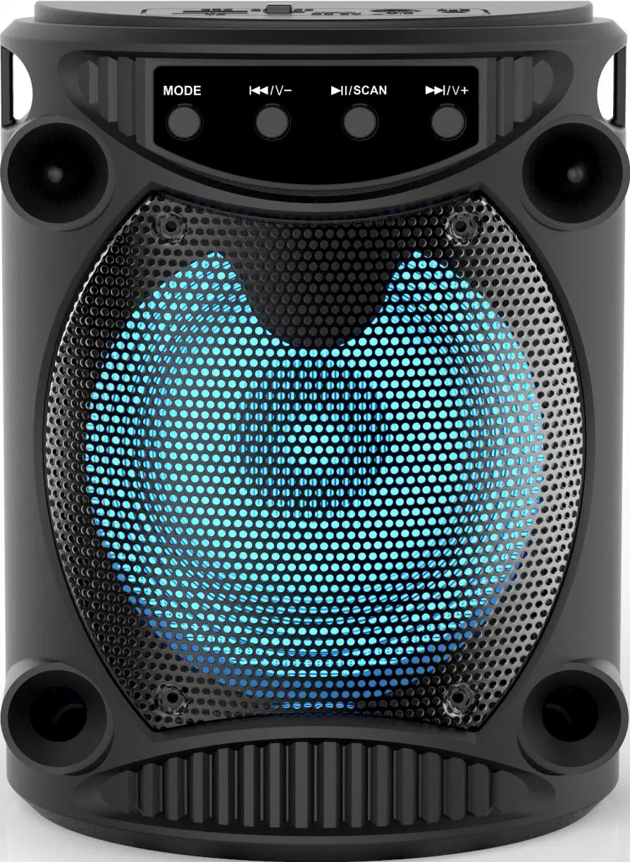 Zqs 1418 4 pulgadas Mini Altavoz inalámbrico Bluetooth portátil alimentado