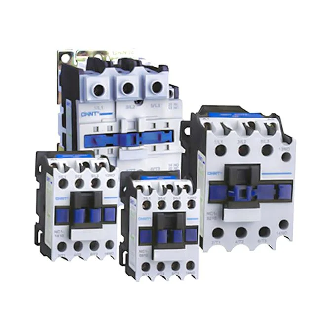 Chint NC1 AC DC magnético eléctrico Modular relé Polo de aire Contactor de acondicionador