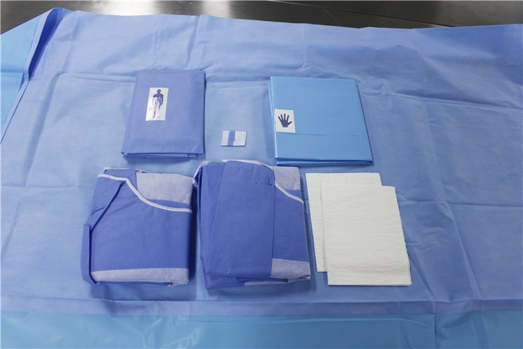 Pack Disposable Surgical Sterile Eye Ophthalmic Drape Mading Kits