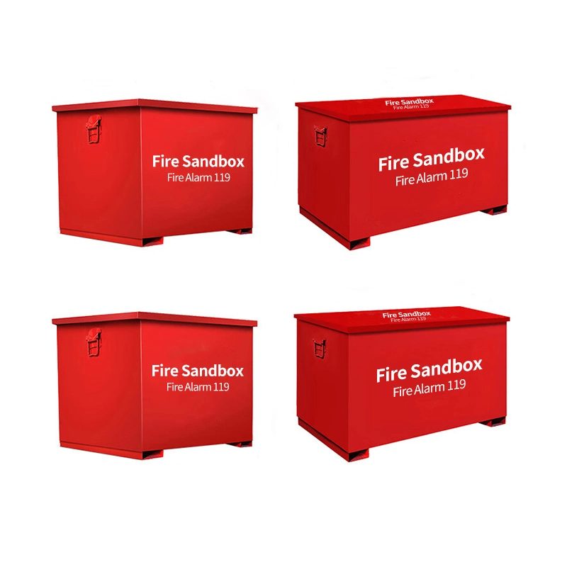 Factory Good Quality Rescue Equipment Red Fire Sand Box for Fire-Fighting