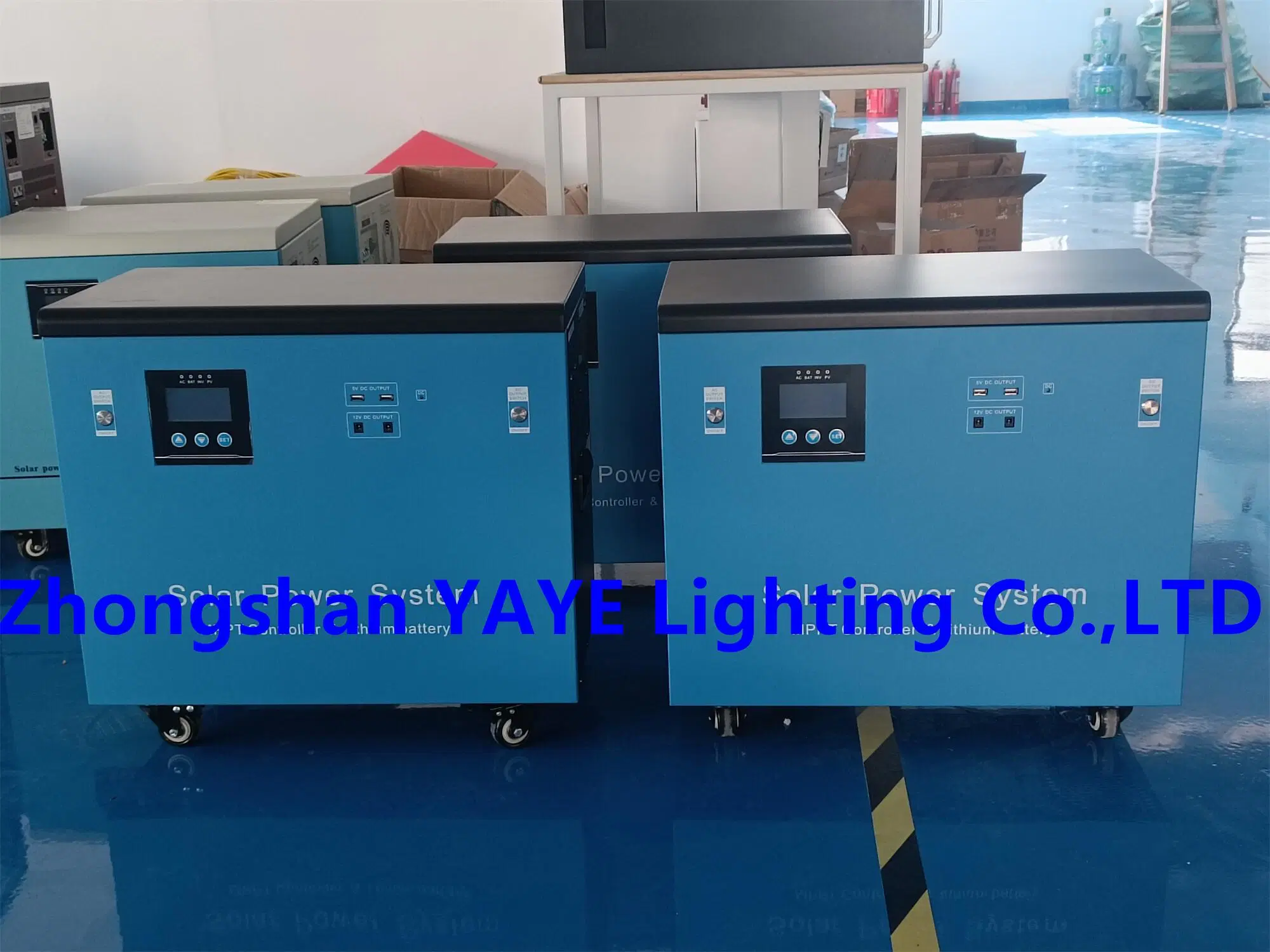 Yaye CE Solar Supplier Price 3kw/3000W 110V/220V Solar Power Energy Portable Generator with Lithium Battery/ 1350W Mono Panel/3.1kwh / Warranty 3-5 Years