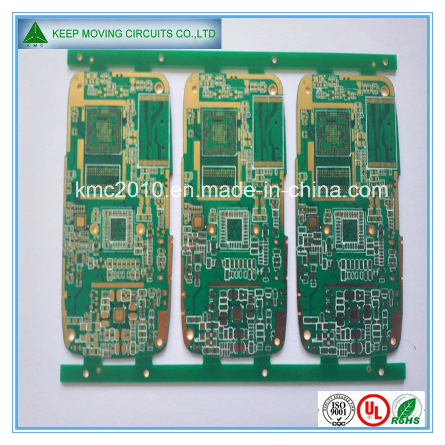 Tg180 IDH ciego enterrado de PCB de impedancia de Control de la BGA