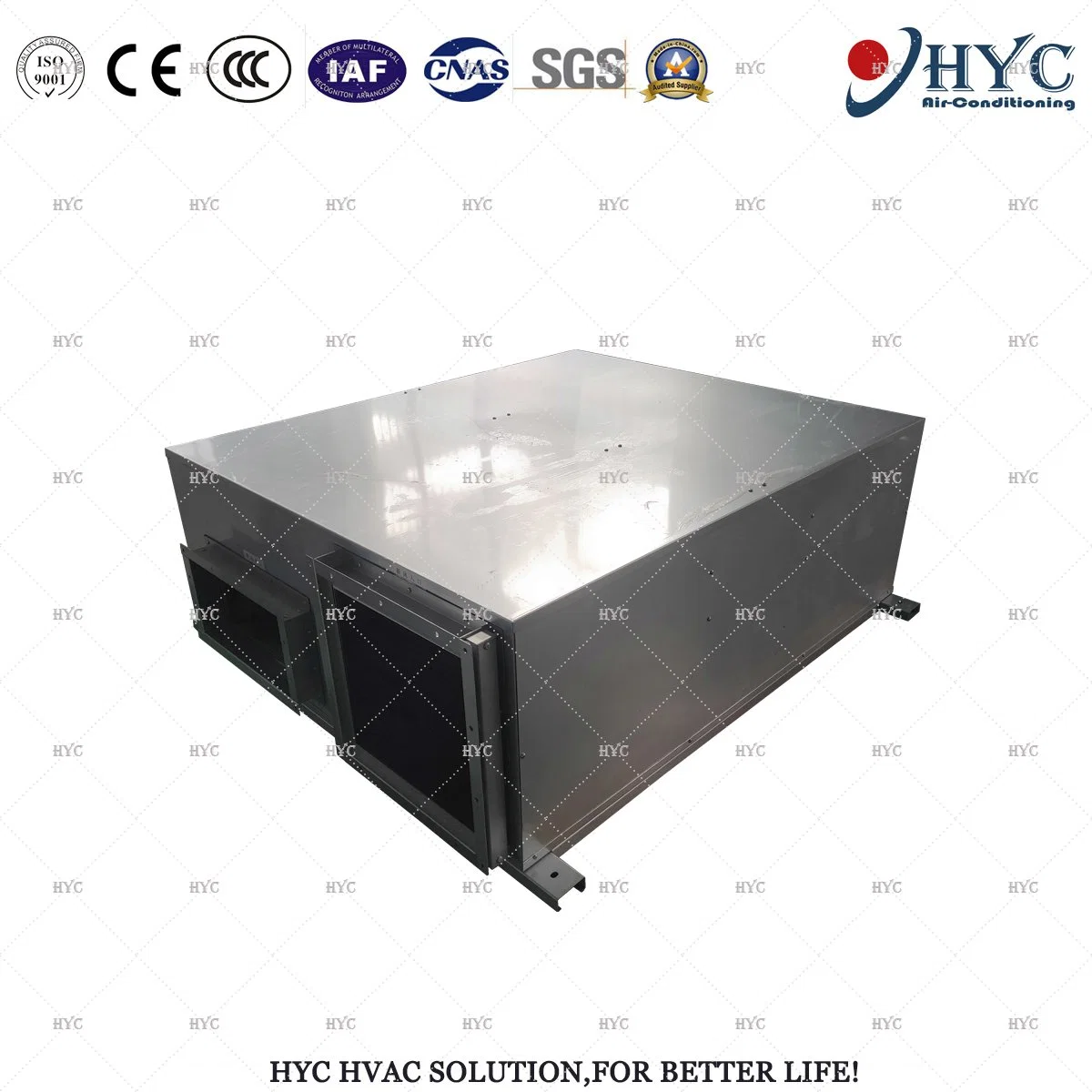 Light Commercial Ceiling Mounted Chilled Water Fresh Air Handling Unit