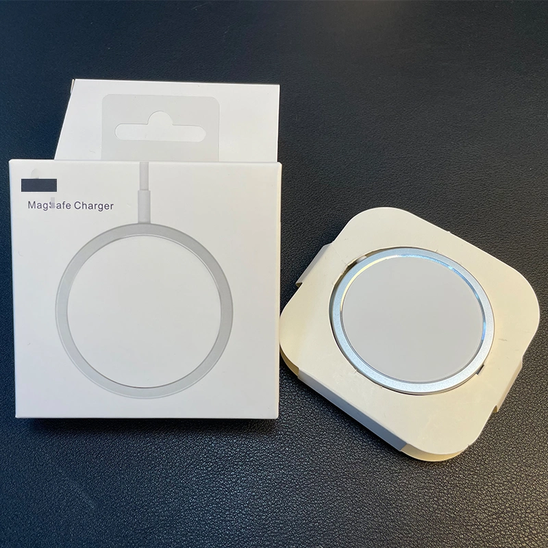 Novo lançamento do carregador sem fios MagSafe 15W para Apple Watch CE/FCC Carregamento rápido sem fios para MFM