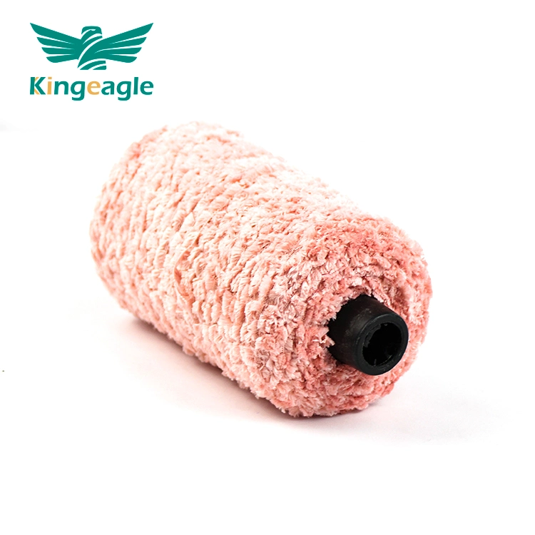 Kingegale Hot Style Colorful Polyester Fancy Yarn proveedores PomPom cepillo de dientes Hilados para coser