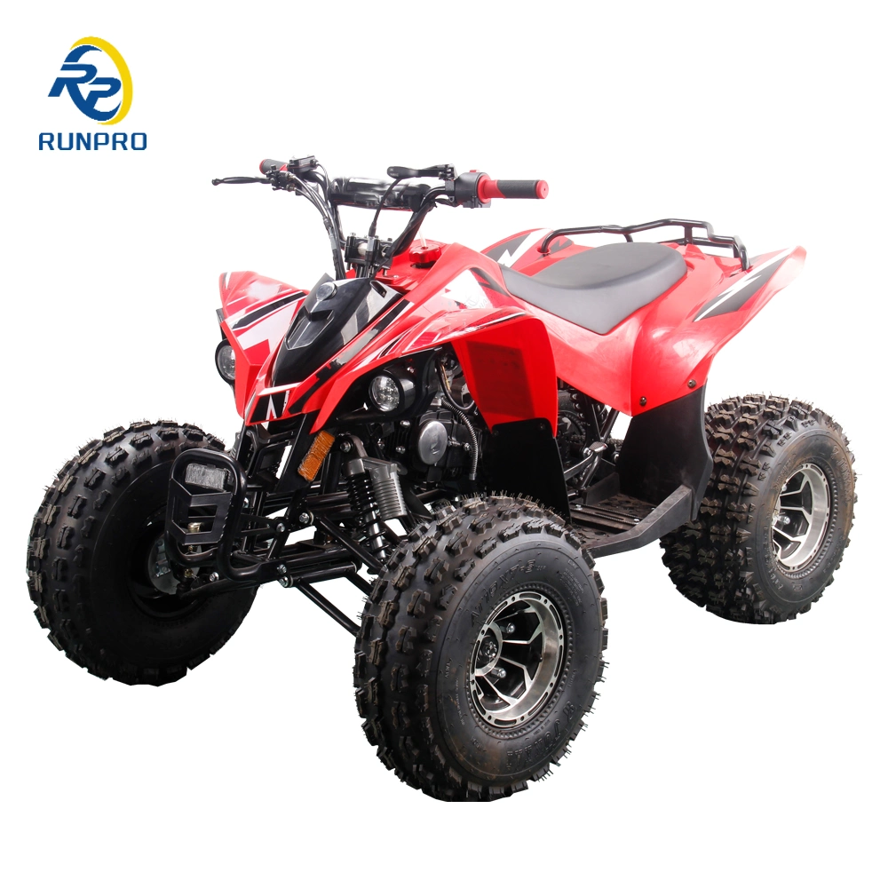 125cc Quad neue beliebte elektrische Start 12V4ah Kettenantrieb ATV Fun Rides Erwachsener