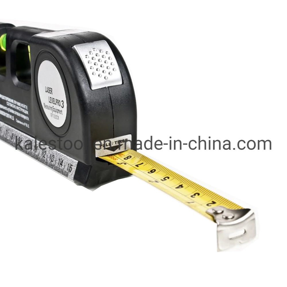 High Precision Measurement Multi-Function Laser Level with Tape Measures Laser Multifunction Measuring Ruler The Quality Life