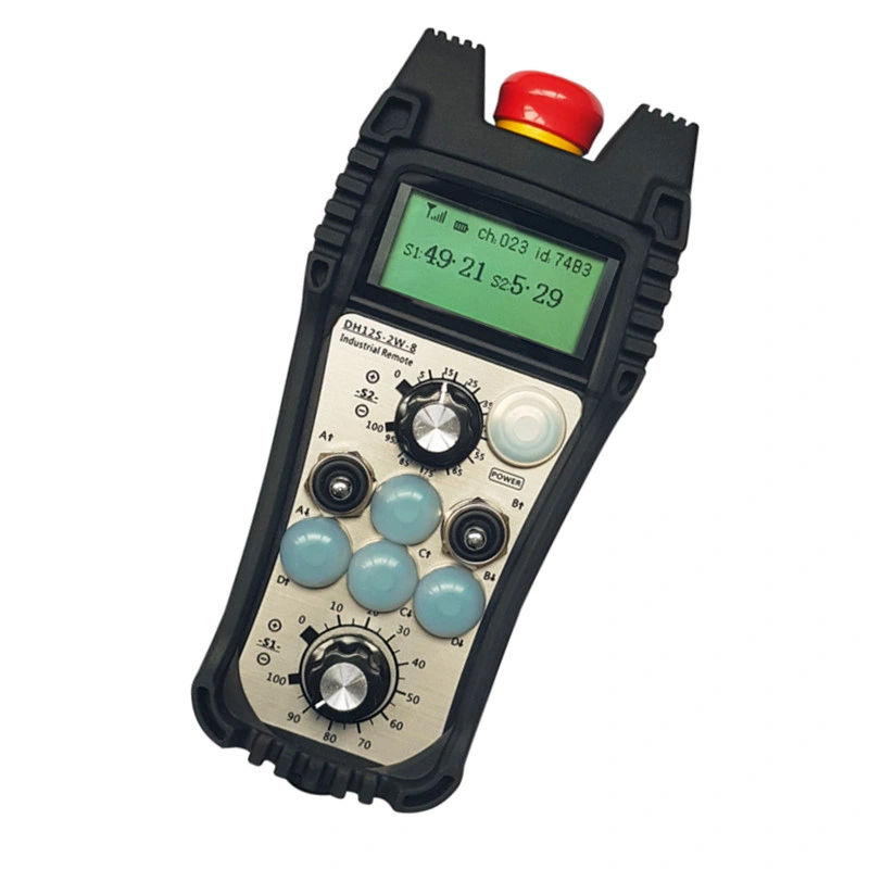 Xhc Original Industrial Radio Wireless Remote Control Dh12s-2W-8K für Bergbaugeräte Quarying Stone Cutting Industries.