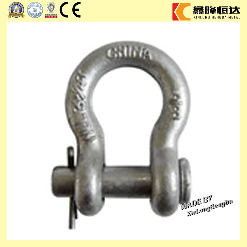 Us Type Hot Dipped Galvanized G2130 Shackle with Pin