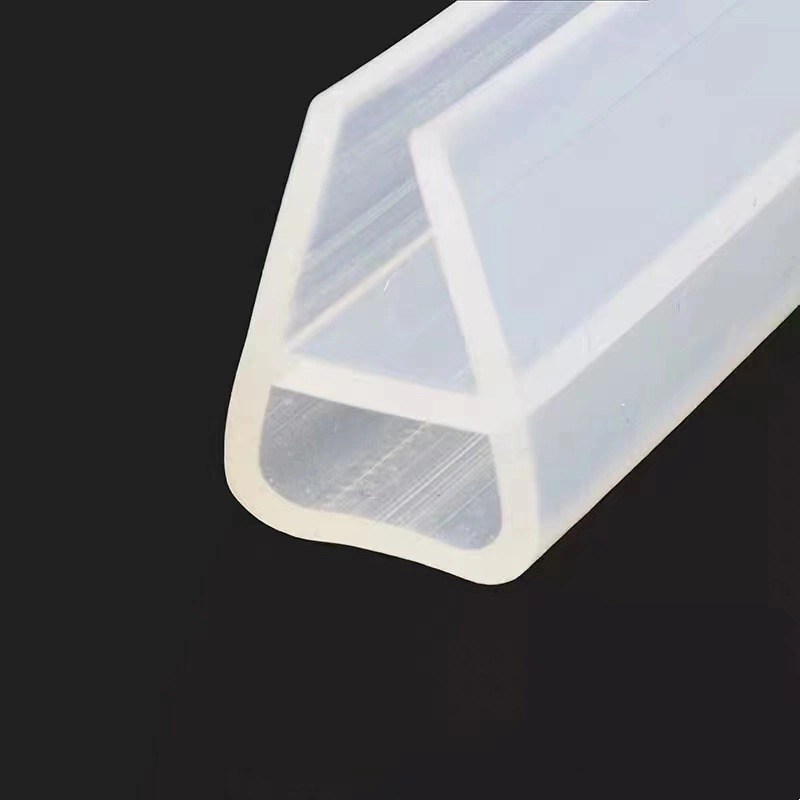 Waterproof Sound Proof Bathroom Accessories Glass Door Seals Plastic Weather Strip