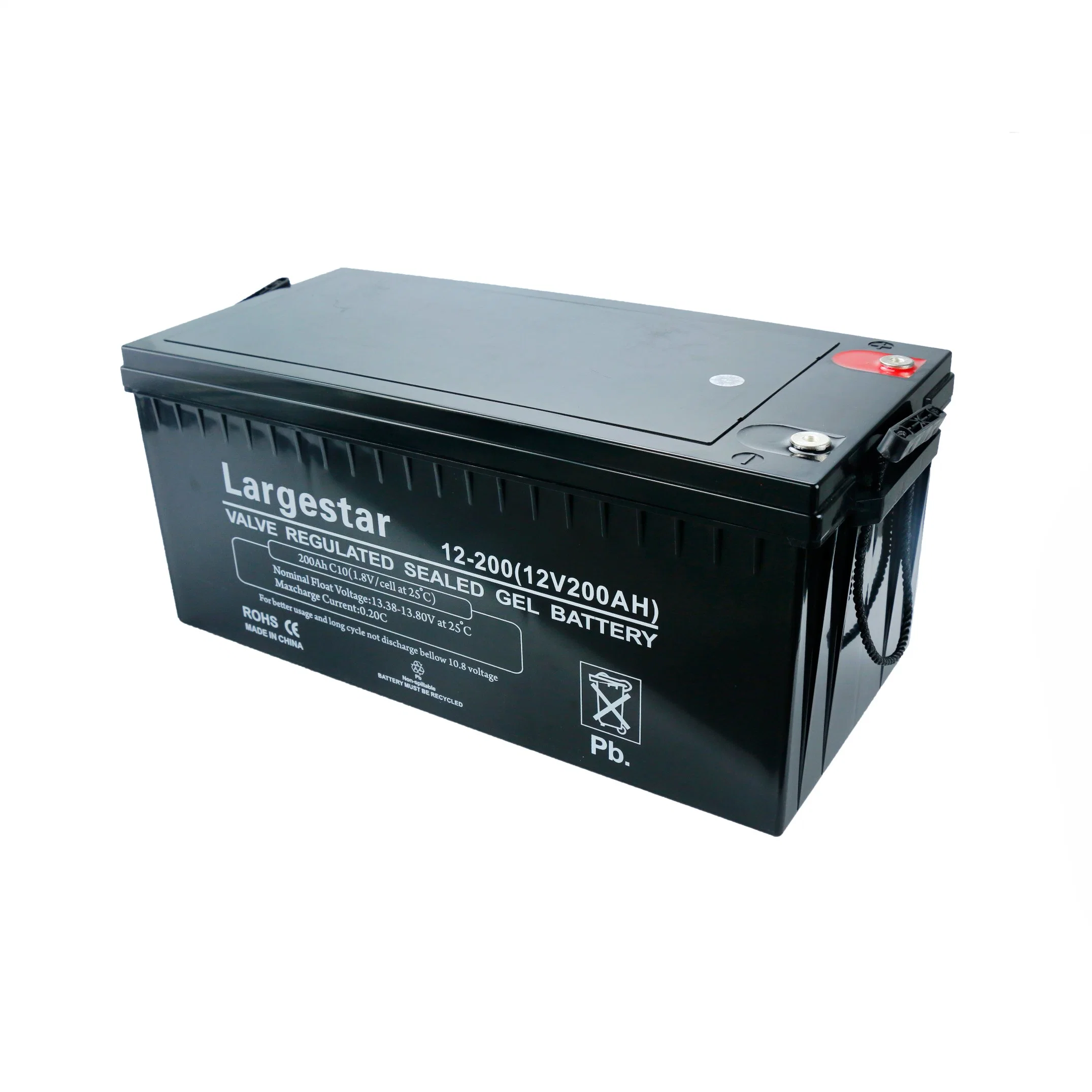 12V Electric Power Largestar/TNT/Booster 329*172*215*243mm VRLA Rechargeable Lead Acid Gel Battery 100ah