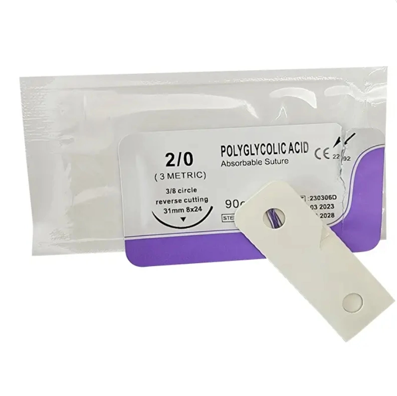 Non-Absorbable Surgical Cassette Nylon Suture for Veterinary Use Disposable Sterilized