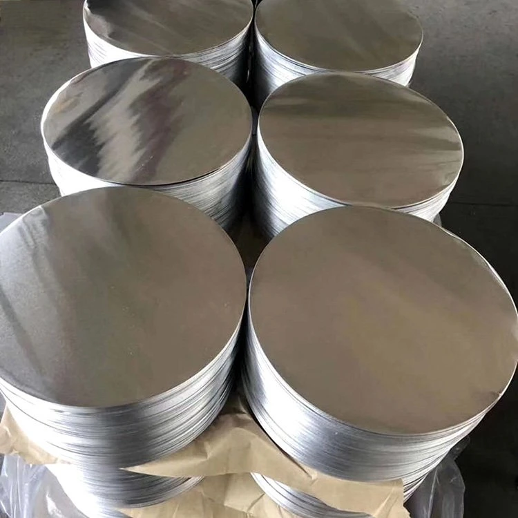 La fabricación de laminados en frío en China el precio de 0,5 mm o 1H12, 3003 Círculo de aluminio 3005 Círculo de lámina de aluminio 3105 Círculo de aluminio de cocina