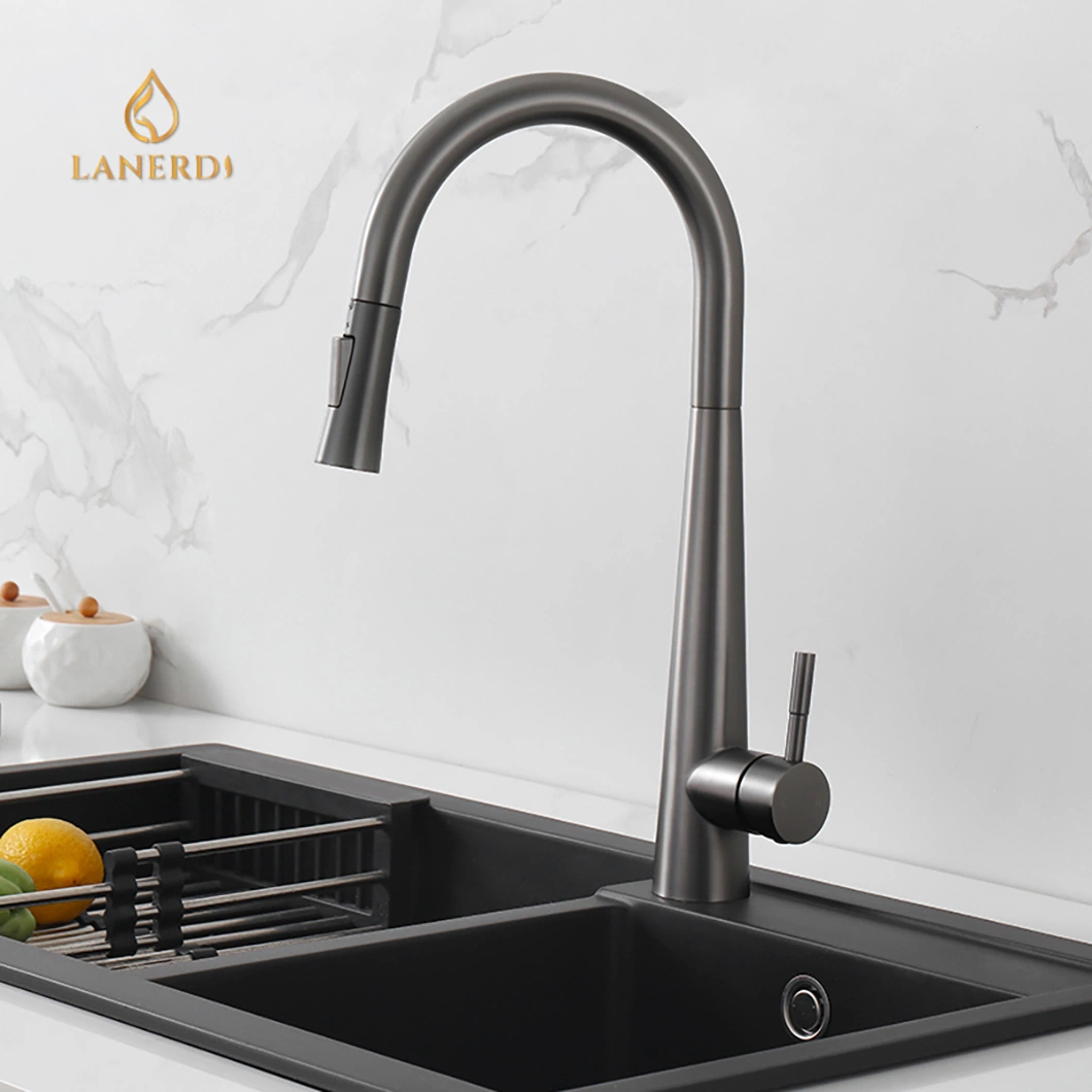 Sanitary Ware SS304 Stainless Steel Touching Sensor Faucets Pull out Kitchen Mixer Tap Upc Sink Kitchen Faucet
