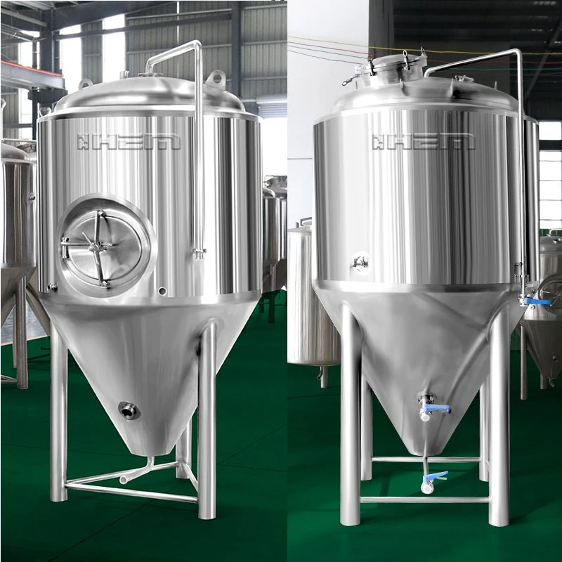 2000L Conical Cone Fermenter Beer Industry Fermentation Tank