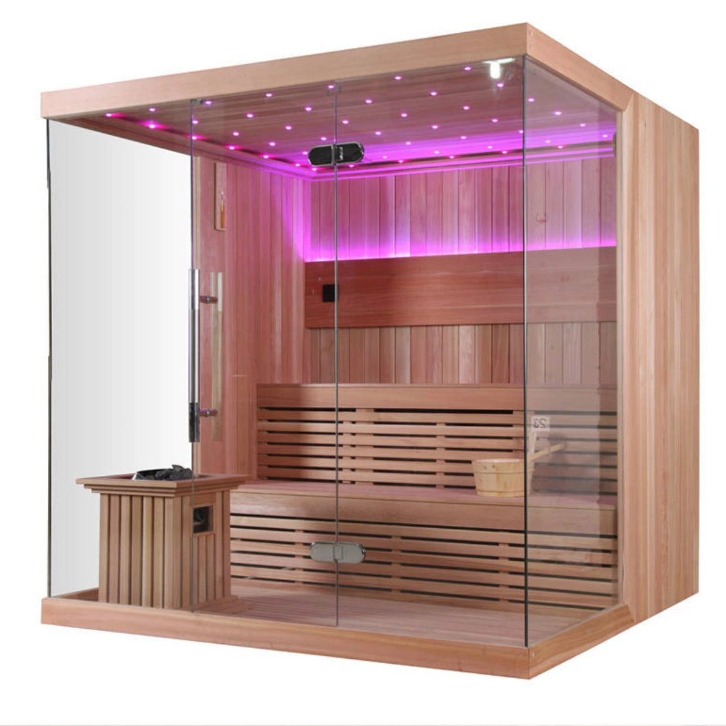 Qian Yan cabina de ducha independiente China combinado Sauna y.. Baño de vapor Fabricante OEM personalizado Diamond Bandeja forma Smart Sauna Y baño de vapor