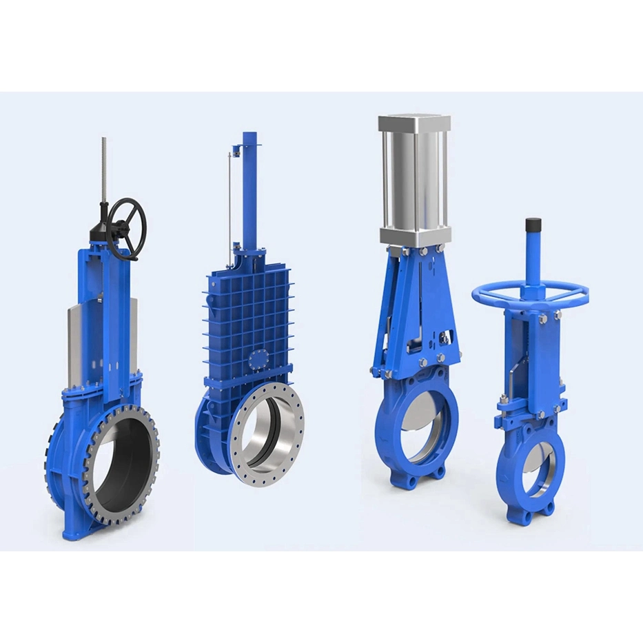 Full Flanged Knife Gate Valve