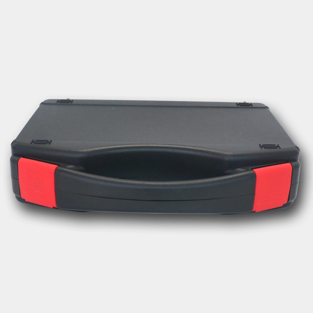 Hard Safe Locked Firm Black Plastic Tool Case