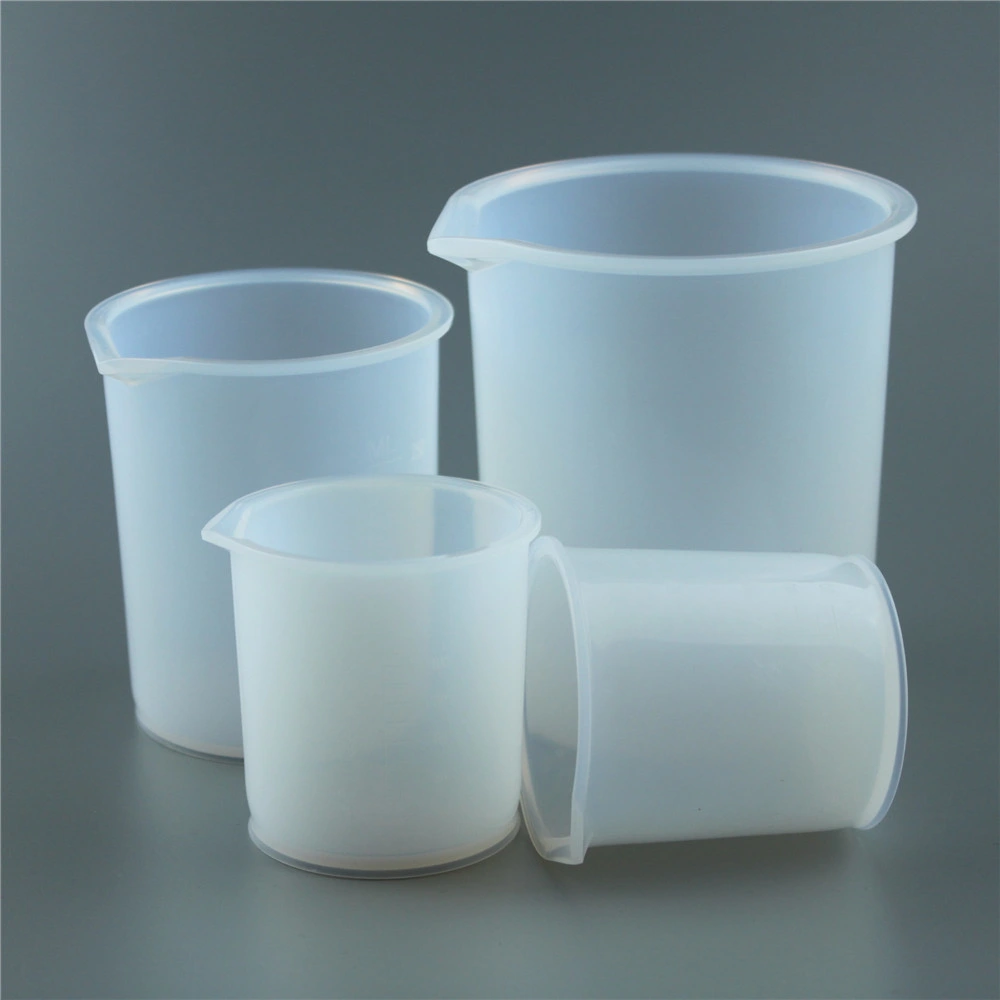 Customized 30ml PFA Beaker Lab Use Chemical Resistant for Pure Acid or Alkali Solvents in Laboratory