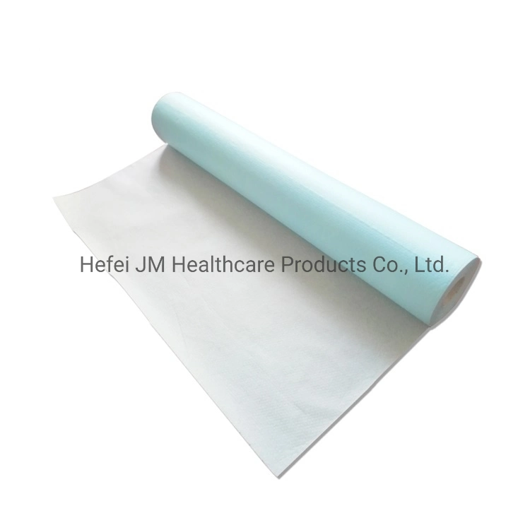 Supply Disposable Crepe Exam Couch Paper Roll for SPA Salon