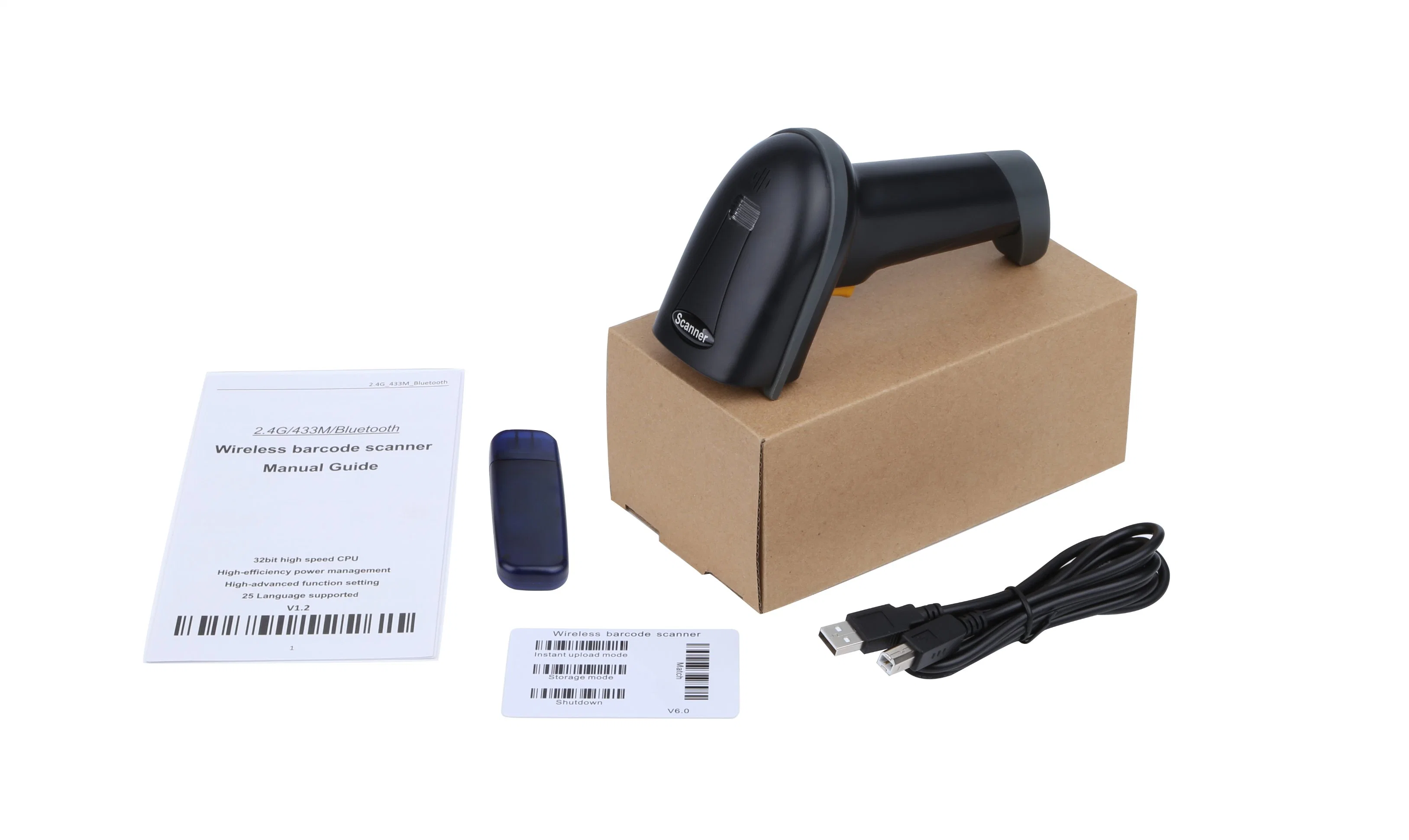 High Speed Portable Auto Focus USB Handheld Barcode Scanner