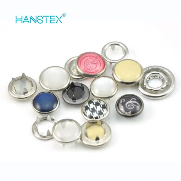 Hans Manufacturers in China Fashion Pearl Prong Snap Button