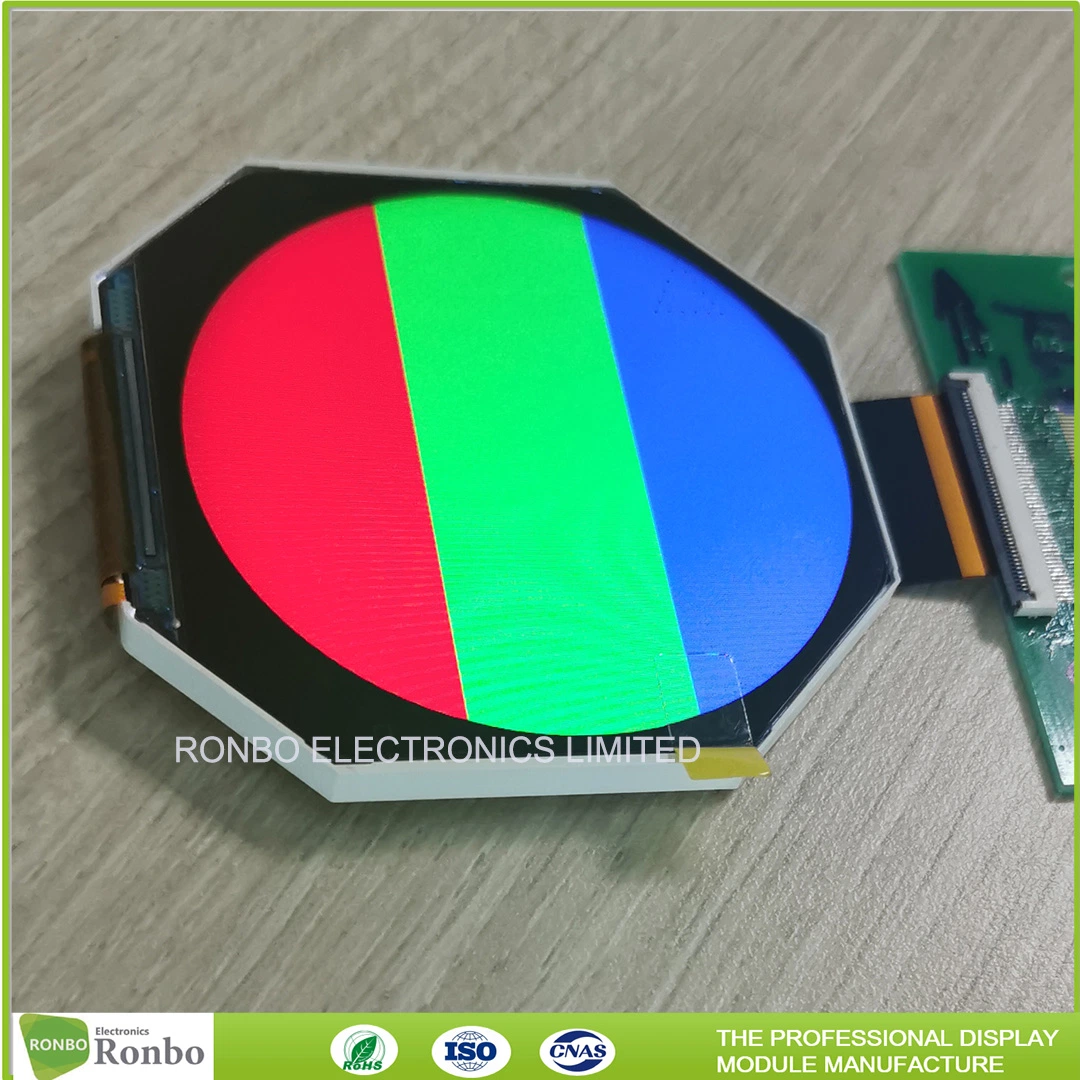 2.5 Inch IPS 480X480 High Luminance Sunlight Readable Smart Switch Round LCD Screens