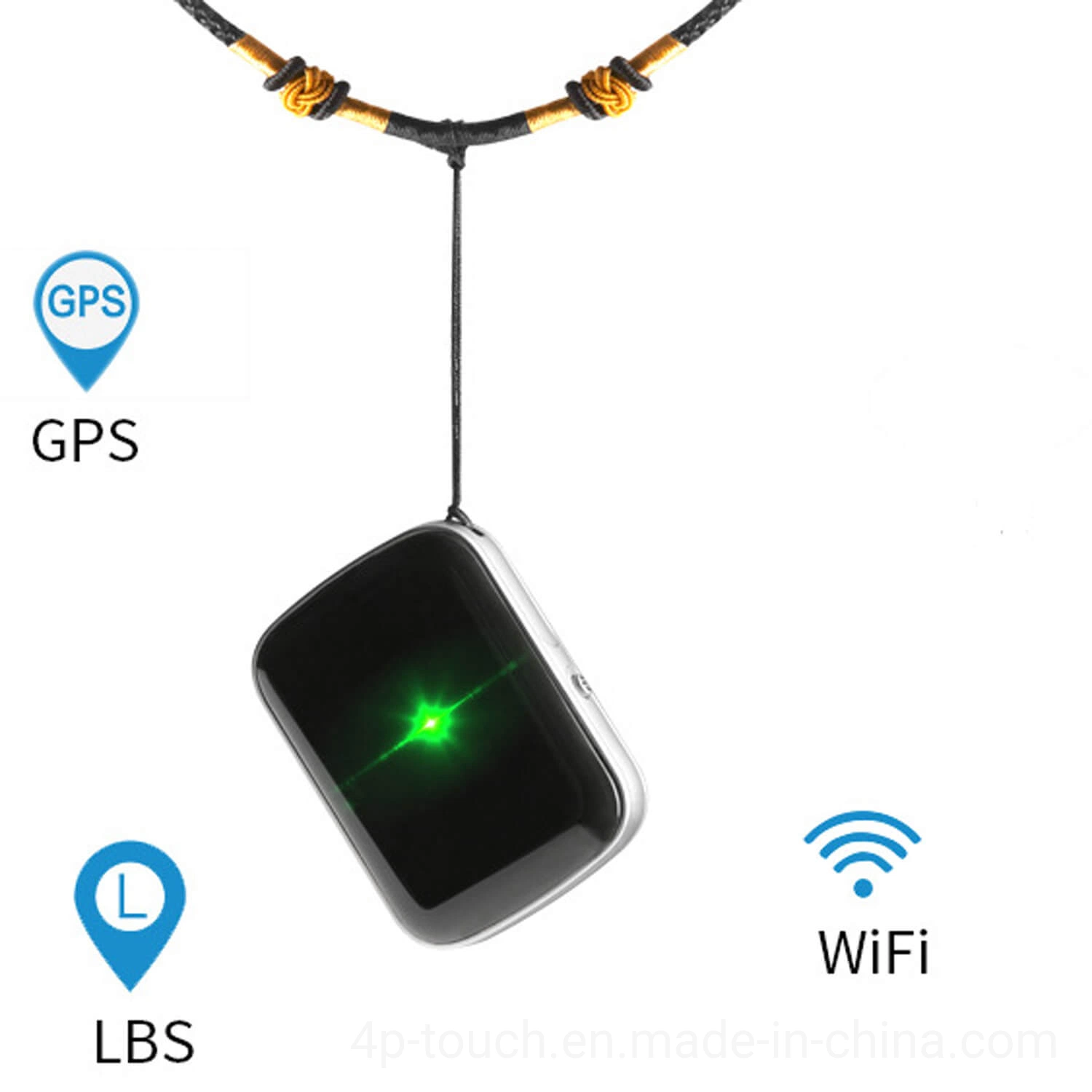 Novo design 2G GSM IP67 botão SOS à prova de água Animais Mini Localizador GPS com Geo Fence para monitorização de segurança Y21