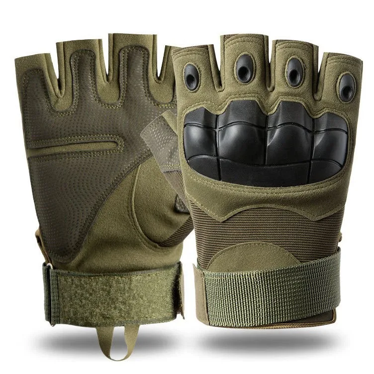 Winter Outdoor Hunting Motorcycle Touch Screen Hiking Full Half Finger Combat Tactical Gloves