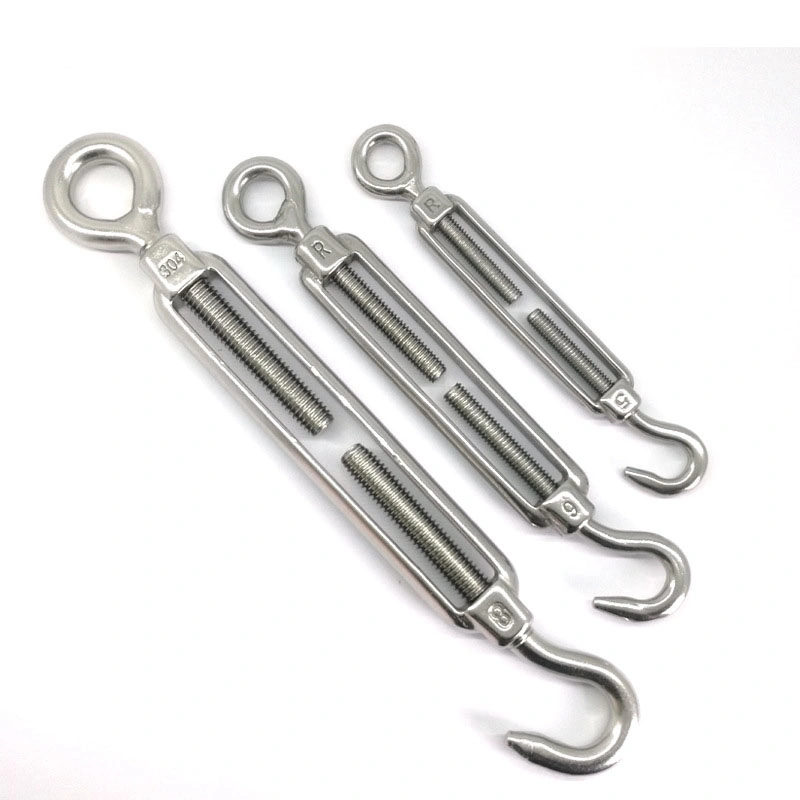 Heavy Duty Closed Body Forged Electric Galvanized Hot DIP Galvanized Hook Turnbuckle