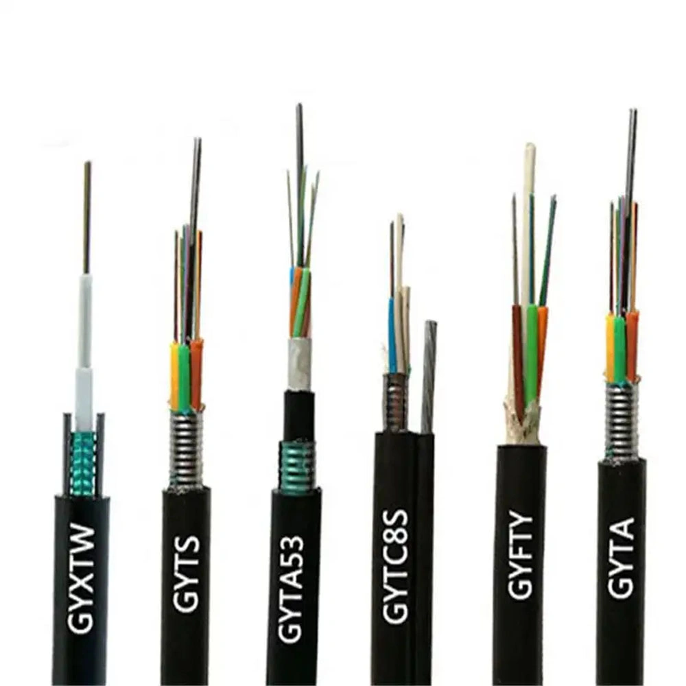 Kolorapus Gyfxy Drop Single Mode Fiber Optic Cable Outdoor Optical Fiber Cables