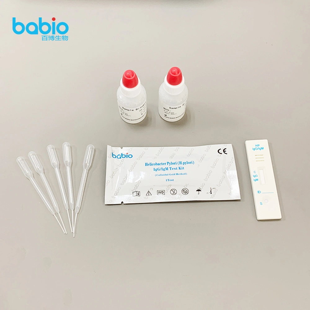 Antigen Test Strip for H. Pylori with CE and ISO Certificates