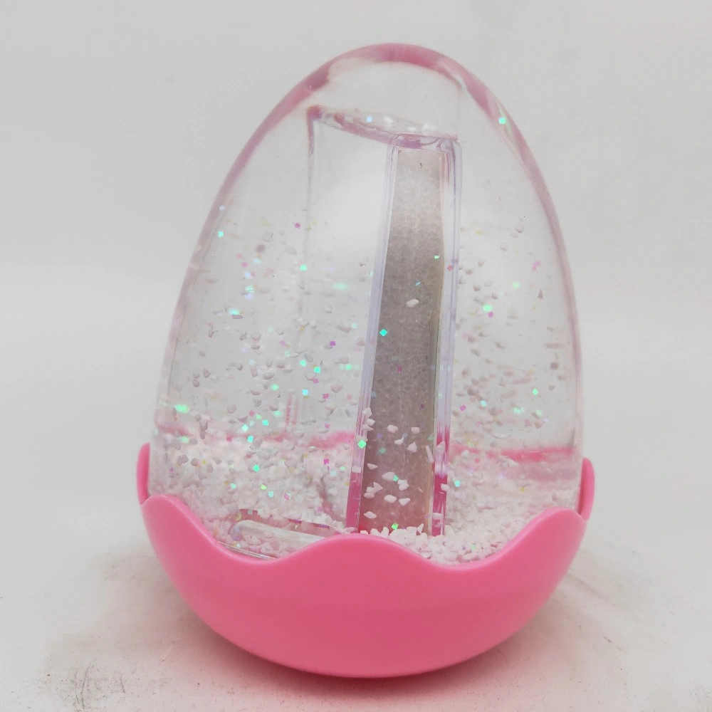 Egg Shape Snowglobe Insert Photo