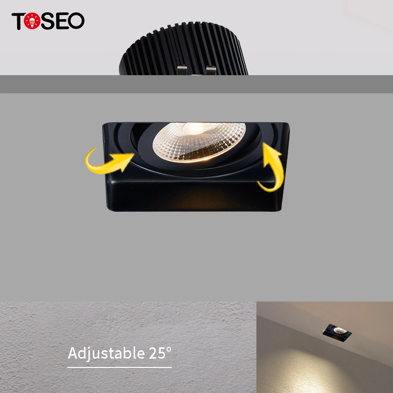 Diseño Trimless Europa Venta caliente COB LED Downlight Dowblight