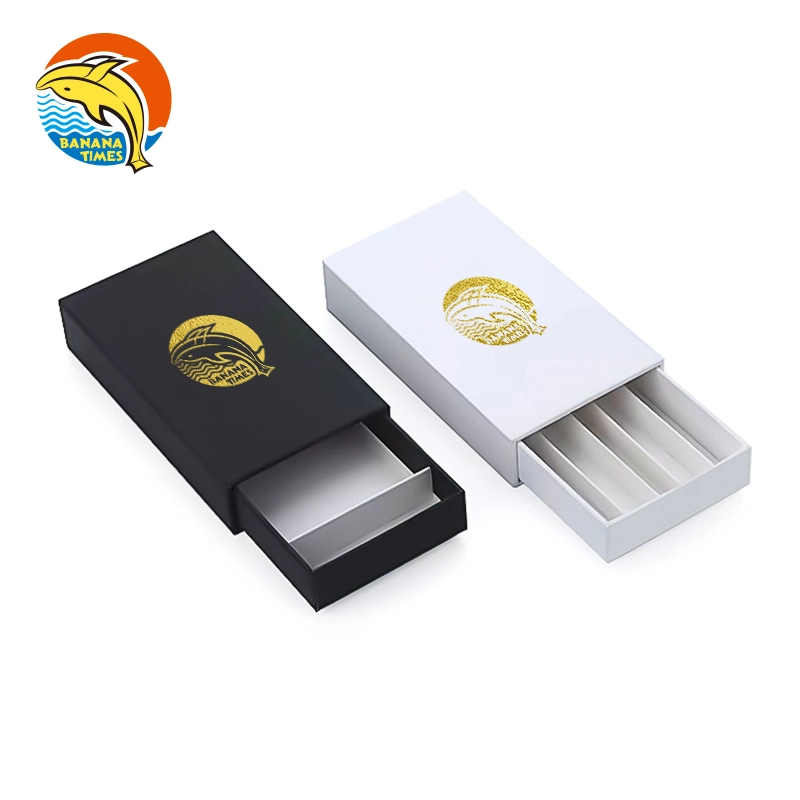 2022 Custom Child Resistant Preroll Empty Drawer Packaging Child Resistant Small Pre Roll Cigarette Box with 5 Joint