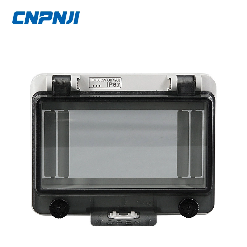 Cnpnji Transparent Protection Window Hood Cover Industrial Lighting Switch Waterproof Power Distribution Box